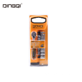 DingQi 12-teiliges Haushalts-Handwerkzeug-Steckschlüssel-Set